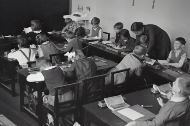 Gameldags Klasserom