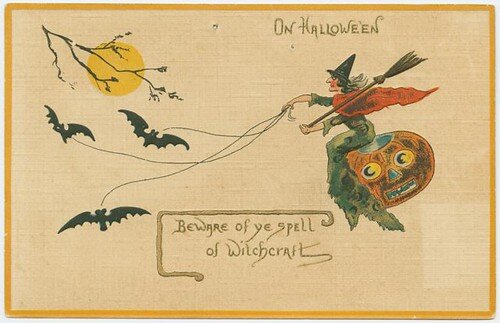 Old Halloween Card
